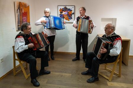 Člani skupine Diatonik